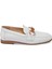 Beyaz Hakiki Deri Kadın Loafer - K25I1AY68032-A26 3