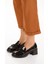 Kadın Topuklu Loafer Ayakkabı 4052 4