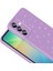 Samsung Galaxy A16 Uyumlu Kılıf Koton Simli Pembe + Ekran Koruyucu 2