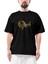 Opeth Logo Classic Oversize Siyah Tişört 1