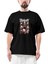 Slipknot Head Oversize Siyah Tişört 1