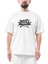 King Diamond Logo Oversize Beyaz Tişört 1
