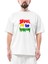 Bring Me The Horizon Rainbow Oversize Beyaz Tişört 1