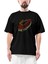 LED Zeppelin Songs Classic Oversize Siyah Tişört 1