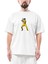 Bruce Lee Face For Fight Oversize Beyaz Tişört 1