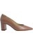 Hakiki Deri Camel Ayakkabı Stiletto 9841 38 V6 1