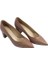Hakiki Deri Camel Ayakkabı Stiletto 9841 38 V6 3