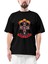 Guns N Roses Appetite For Destruction Oversize Siyah Tişört 1
