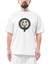 University Of Oxford Logo Oversize Beyaz Tişört 1