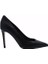 Hakiki Deri Sıyah Ayakkabı Stiletto 2536 05 1