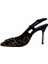 Hakiki Deri Tay/hakiki Deri Leopar-Sıyah Ayakkabı Stiletto 4924 161 Tay 2