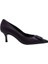Hakiki Deri Mor Ayakkabı Stiletto 9841 41 1