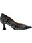 Hakiki Deri Bej Kahve Ayakkabı Stiletto 9841 41 V10 1