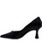 Hakiki Yılan Deri Sıyah Ayakkabı Stiletto 9841 109 Yln 2