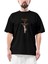Paradise Lost Gothic Siyah Oversize Tişört 1