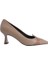 Hakiki Deri Bıskuvı-Camel-Turuncu Ayakkabı Stiletto 9841 122 1