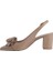 Hakiki Deri Bıskuvı Ayakkabı Stiletto 9841 100 V2 2