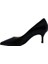 Hakiki Deri Sıyah Ayakkabı Stiletto 9841 35 2