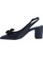 Hakiki Deri Sıyah Ayakkabı Stiletto 9841 100 V2 2