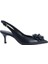 Hakiki Deri Sıyah Ayakkabı Stiletto 9841 92 V1 1