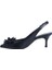 Hakiki Deri Sıyah Ayakkabı Stiletto 9841 92 V1 2