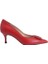 Hakiki Deri Kırmızı Ayakkabı Stiletto 9841 41 1