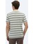 Lacivert Çizgili Polo Yaka Pamuk Karışımlı T-Shirt 5
