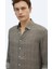 Vizon Baskılı Regular Fit Dokuma Casual Gömlek 3
