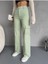 Kadın Kargo Cepli Yüksek Bel Wide Leg jeans 1