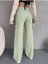 Kadın Kargo Cepli Yüksek Bel Wide Leg jeans 4