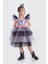 Kuromi Pul Payet Kız Çocuk Tütü Elbise - Lila 3