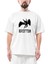 LED Zeppelin Black Angel Oversize Beyaz Tişört 1