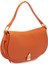 Turuncu Hakiki Deri Kadın Çapraz Askılı Çanta - S25Y1BC80135-J35 2