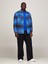 Tommy Jeans Erkek Brushed Check Overshırt 1