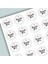 Thank You Sticker Teşekkürler Etiketi Kargo Ambalaj Paketleme 3,5 cm 105 Adet Kuşe Yapışkanlı Parlak 1
