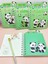 Sevimli Panda Ayraçlı A5 Not Defteri (14X18 Cm) - Panda ve Bambu 3