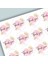 Thank You Sticker Teşekkürler Etiketi Kargo Ambalaj Paketleme 3,5 cm 105 Adet Kuşe Yapışkanlı Parlak 2