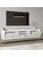 Inarch Dizayn T0015 Lidya Kapaklı, Açık Raflı Tv Sehpası, Tv Ünitesi 3