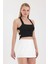 Kadın Siyah Sırt Detaylı Crop Top BLZ-00099 1