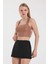 Kadın Camel Sırt Detaylı Crop Top BLZ-00099 2