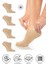 Bambu Kadın Sneaker Renkli Çorap Dikişsiz Görünmez Bilekte Spor Çorap Premium 4'lü Paket 1