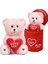 Peluş Çanta Içerisinde Sevgiliye Özel Kalpli (I Love You) Yazılı Sevimli Peluş 1