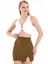 Kadın Beyaz Halka Detaylı Crop Top BLZ-00353 2