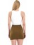 Kadın Beyaz Halka Detaylı Crop Top BLZ-00353 5