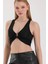 Kadın Siyah Halka Detaylı Crop Top BLZ-00353 4