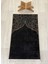 Seccade Saçaklı (Lateks Taban) 75 x 125 Ebat Siyah 3