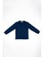 Erkek Çocuk Lacivert Polo Yaka Mevsimlik Sweatshirt 4