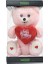 Kutu Içerisinde Sevgiliye Özel Kalpli (I Love You) Yazılı Sevimli Peluş 3
