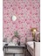 Romantik Pembe Çiçek Desenli Duvar Kağıdı, Yatak Odası Duvar Kağıdı, Salon Duvar Kağıdı 1