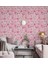 Romantik Pembe Çiçek Desenli Duvar Kağıdı, Yatak Odası Duvar Kağıdı, Salon Duvar Kağıdı 3